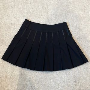 Black pleated intermix skirt size 0